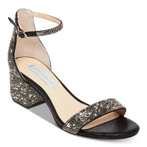 Elegant Black Wedge Sandals